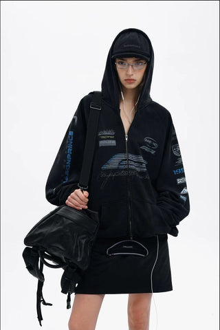 [MASONPRINCE] Racing Club Anniversary Sweat Set