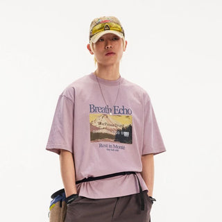 [Monterest] Quick-Dry Graphic Print T-Shirt