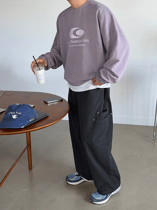 Dept. Pigment String Sweatshirt