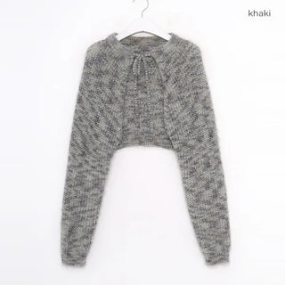 Mixed Bolero Cardigan