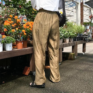 mute pleat pants