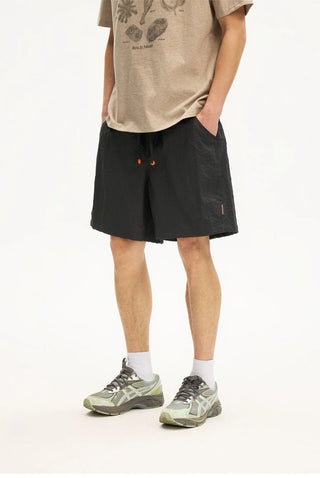 [Monterest] Textured Nylon Drawstring Shorts