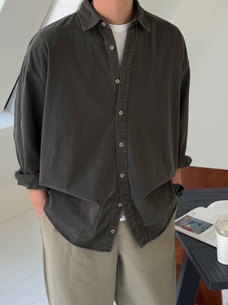 Karen Pigment Oversized Shirt