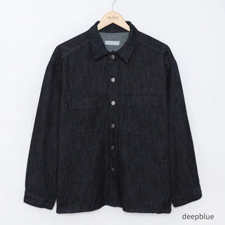 hake black denim shirts