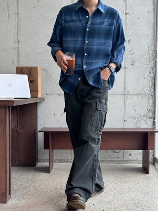 Jude Tartan Check Natural Fit Shirt