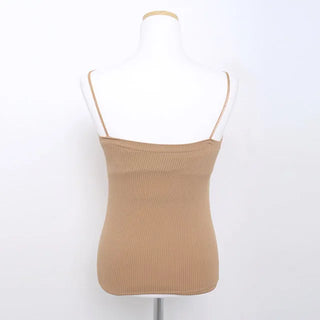 basic ribbed cap sleeveless