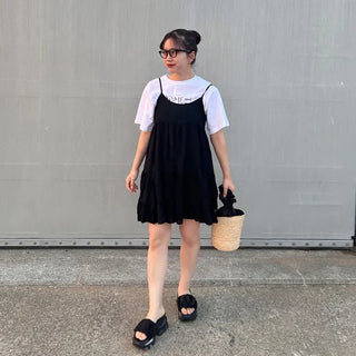 Cancan mini dress