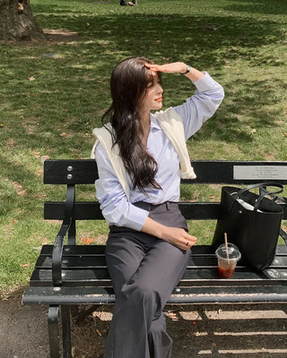 (basic/long) Straight slacks - 4 sizes