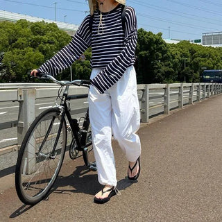 Nylon jogger pants