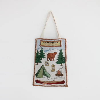 camping canvas bag