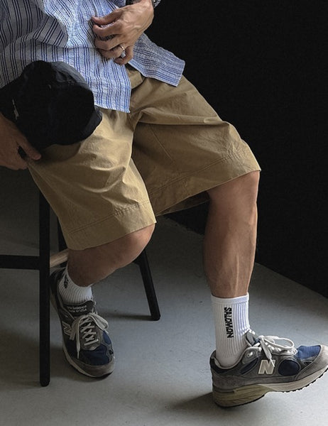 Basel Cotton Bermuda Elastic Shorts (5 colors)