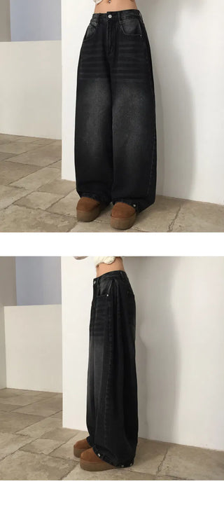 Peanut hip line side Split pants