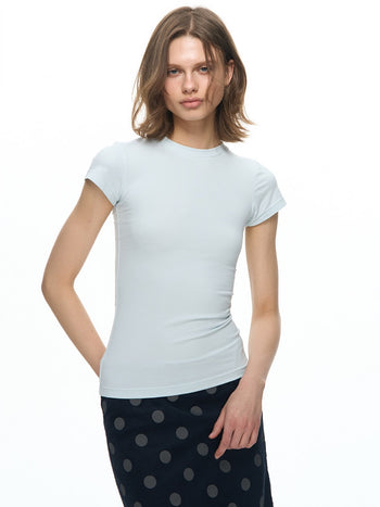 [NECY] Essential Clean Slim Tee (3color)
