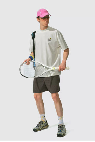 [Monterest] Tennis Print Cotton T-Shirt