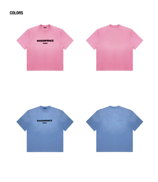 [MASONPRINCE] Blur Graphic T-Shirt
