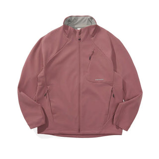 [Monterest] Fleece-Lined Water-Resistant Softshell Jacket