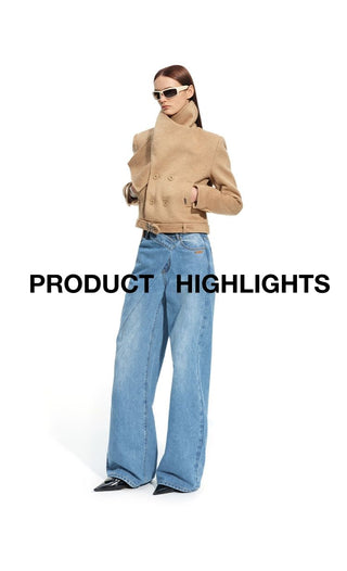 [NOTAWEAR] Shawl Collar Wool Blend Coat