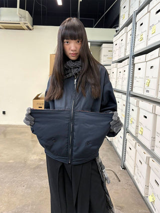 [NeverSeez] Wool-Lined Pilot Jacket