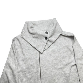 (2 colors) Waffle Asymmetrical Zip-Up