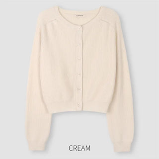 Cashmere Raglan Cardigan