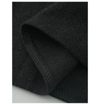 Elastic waist midi-length A-line flared skirt