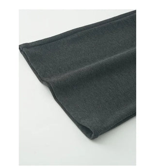 Elastic waist wrap pants