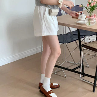 Pintuck Banding Half Pants