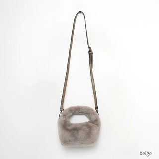 fur mini bag