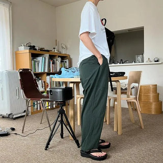Wide string pants