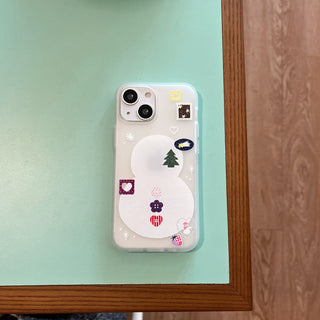 [MADE] Winter Little Pieces - Frosted Jelly Case