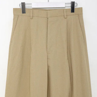 Wide cotton pants