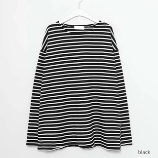 brit stripe boxy T