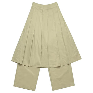 (2 colors) Pleated Skirt