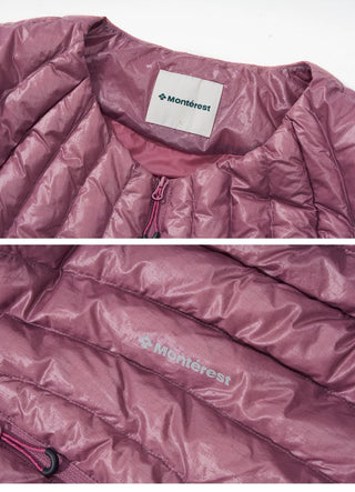 [Monterest] Irregular Quilted Down Vest