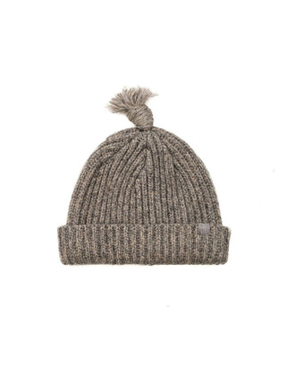 [Moromoro2] Wool Blend Tassel Knot Beanie