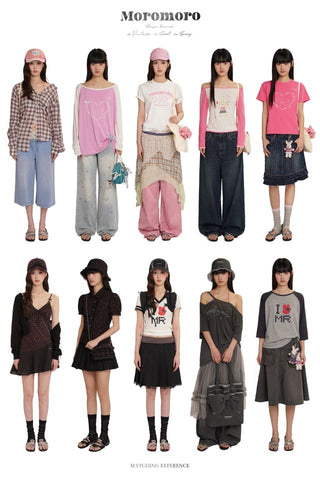 [moromoro2] Leather Bow Ballet Sandals