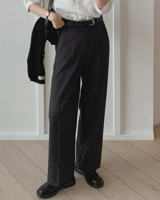 (basic/long) Straight slacks - 4 sizes