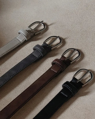 #LENTO. (Over 200,000 sold) Classic Belt (silver/gold)