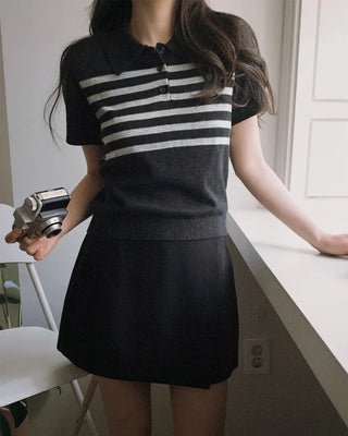 Wrap skirt pants