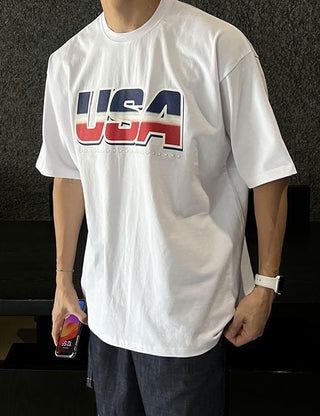 BIG USA Cotton Short Sleeve T-shirt (3 colors)
