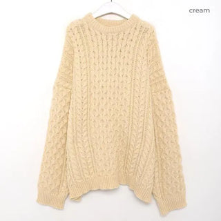 Oversized Cable Knit