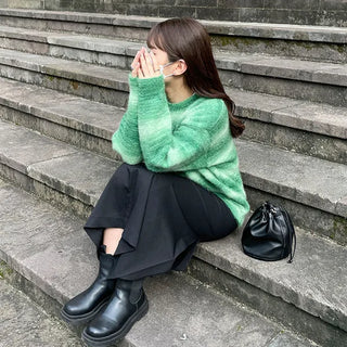 Simple retro bucket bag
