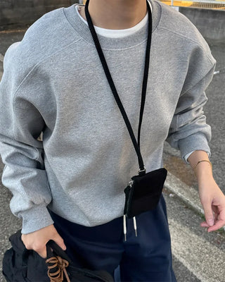 Piping sweatshirt