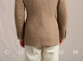 [CULTUM] 1930s Wool Blend Twill Blazer