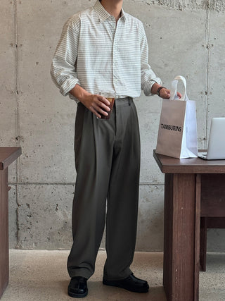 Scent Minimal Stripe Shirt