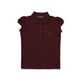 [Moromoro2] Slim Fit Polo Tee with Webbing  Placket