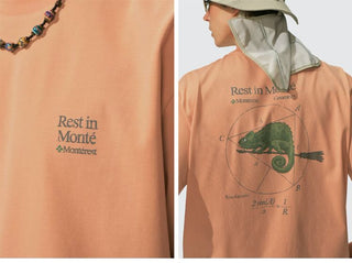 [Monterest] Chameleon Print Relaxed Fit T-Shirt