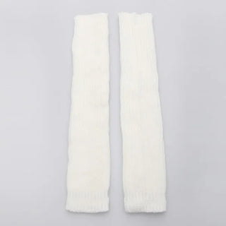 Knitted warmer socks