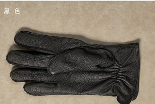 [CULTUM] Sheepskin Touchscreen Wool-Lined Gloves
