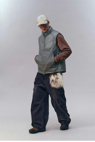 [Monterest] Water-Resistant Padded Stand Collar Vest